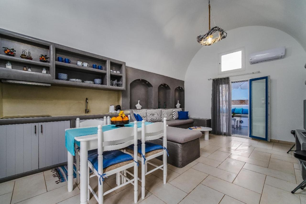 Casa Maritina Private Residence Fira  Bagian luar foto