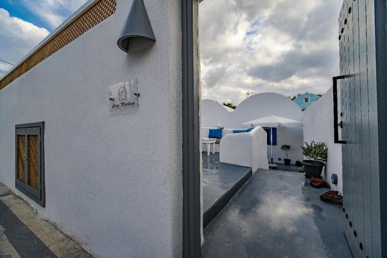 Casa Maritina Private Residence Fira  Bagian luar foto