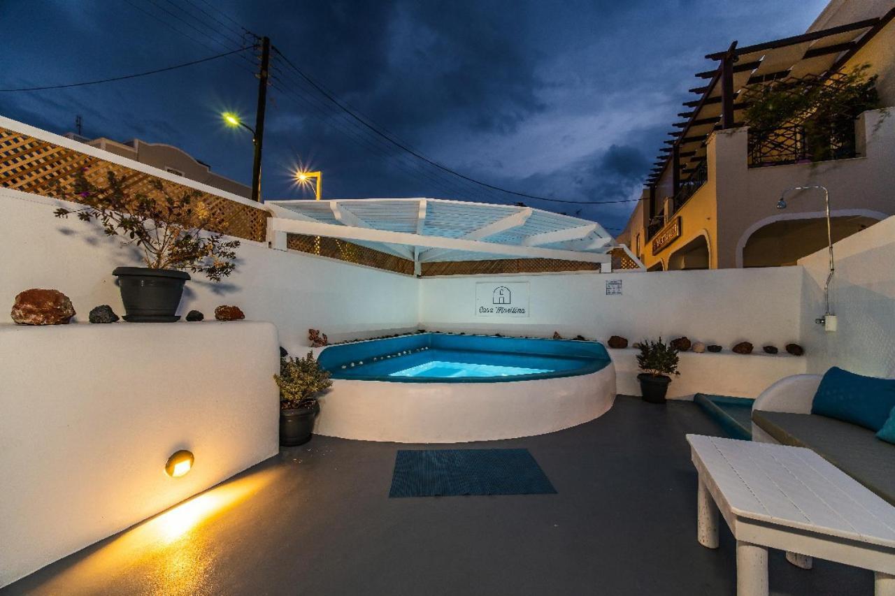 Casa Maritina Private Residence Fira  Bagian luar foto