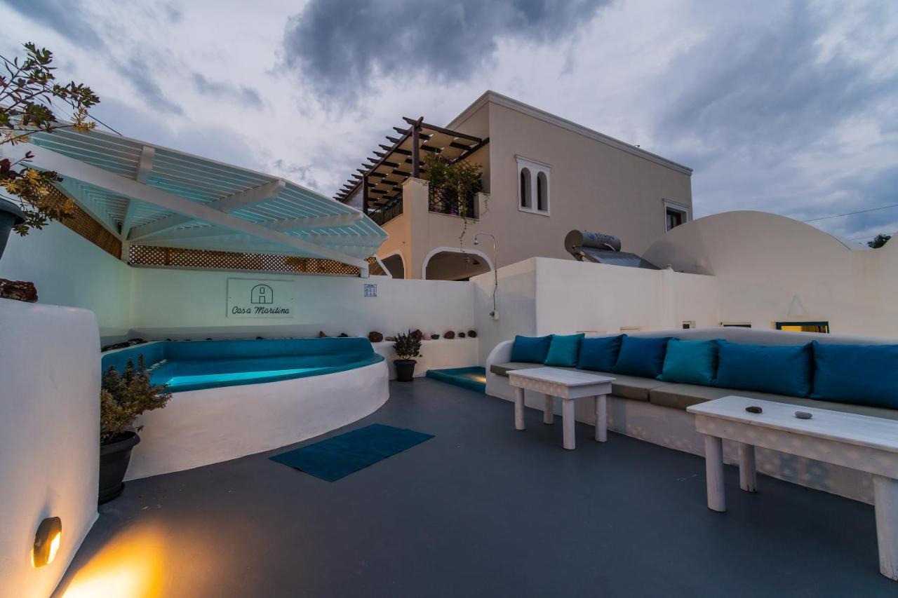 Casa Maritina Private Residence Fira  Bagian luar foto