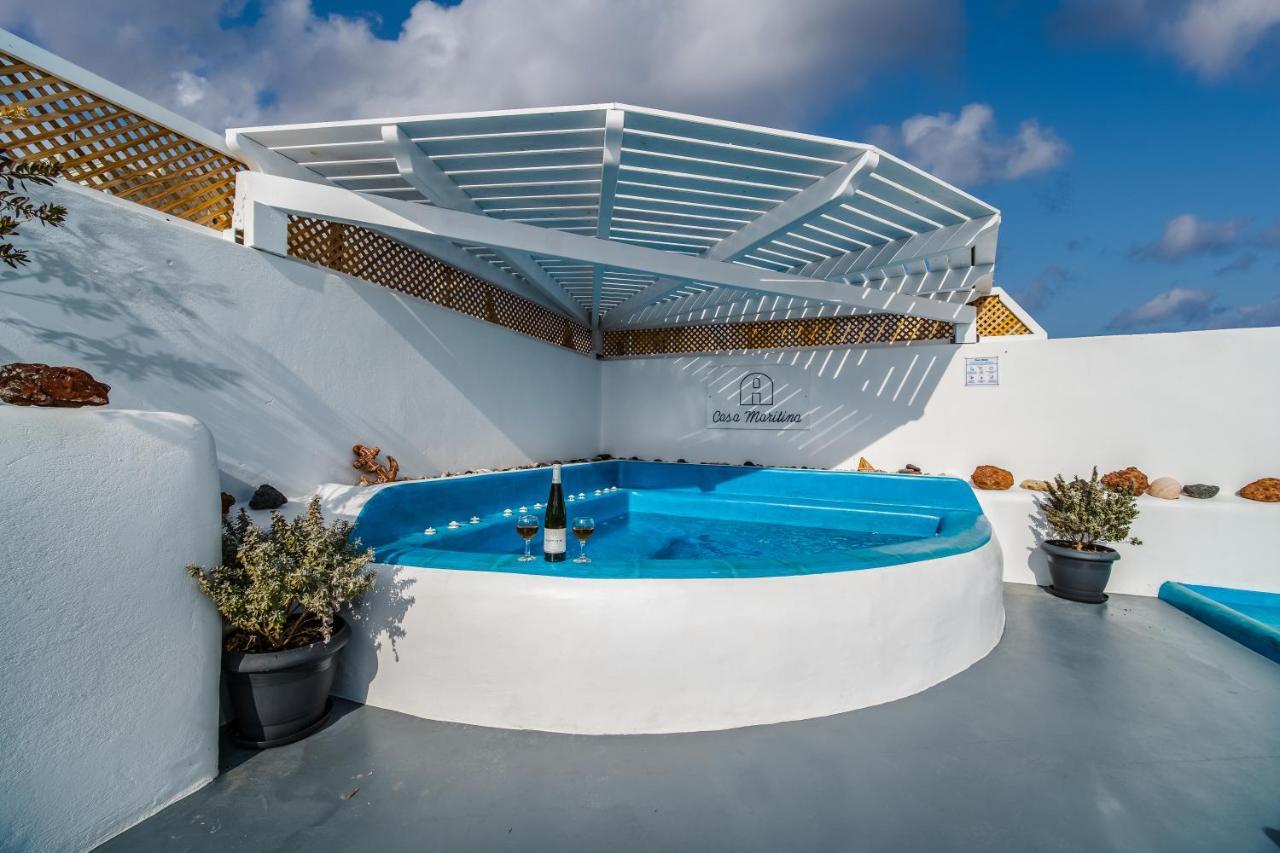 Casa Maritina Private Residence Fira  Bagian luar foto