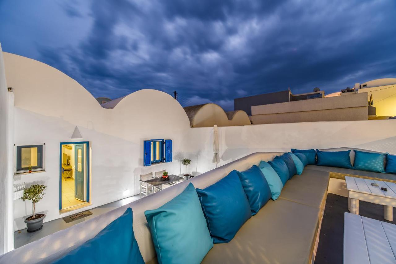 Casa Maritina Private Residence Fira  Bagian luar foto