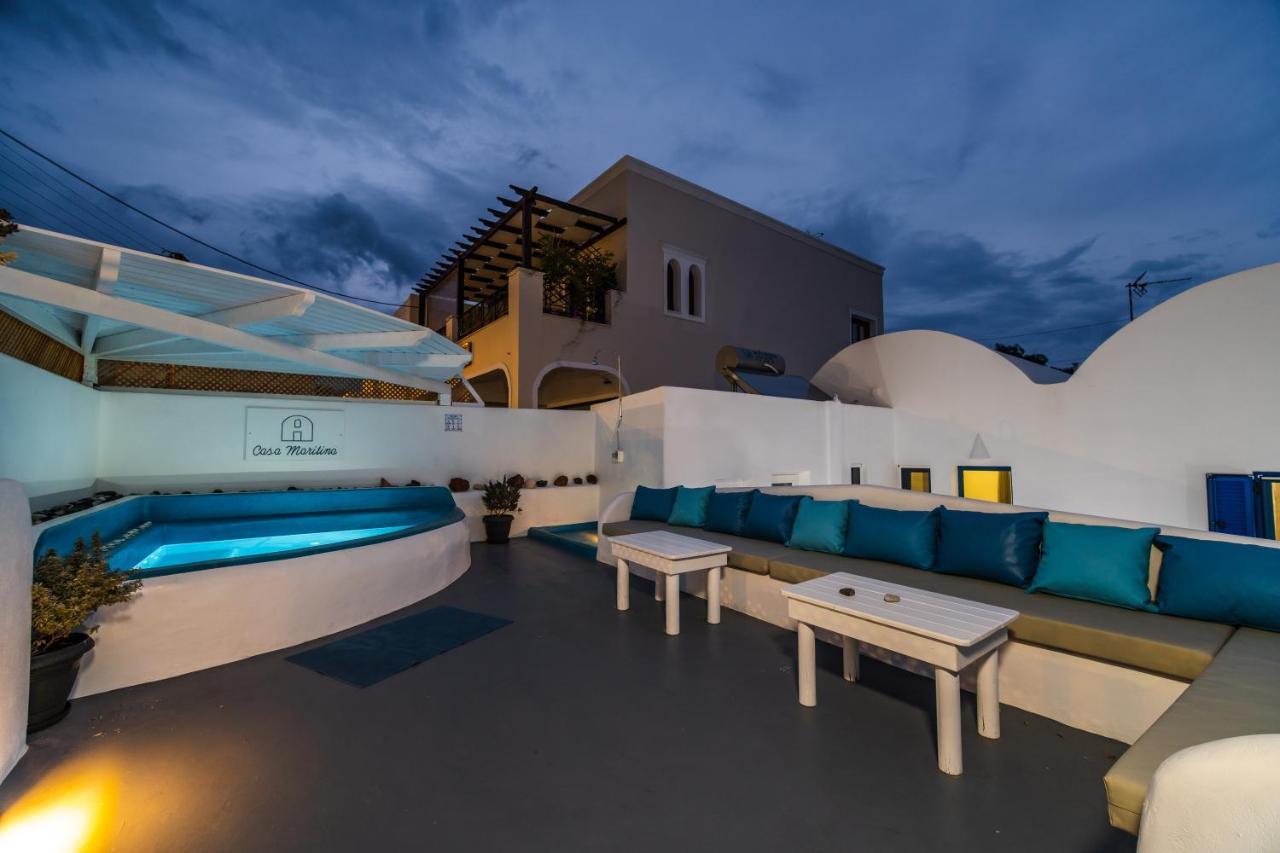 Casa Maritina Private Residence Fira  Bagian luar foto