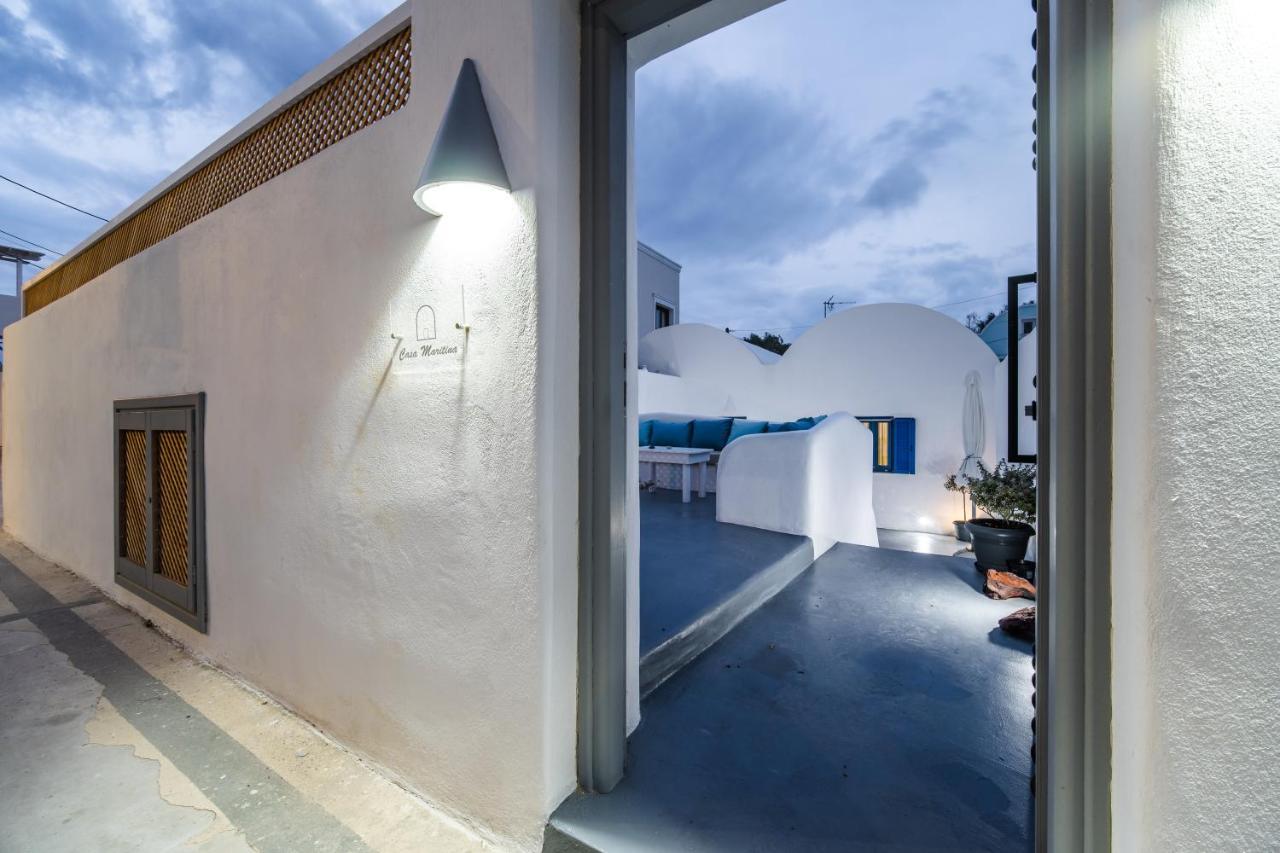 Casa Maritina Private Residence Fira  Bagian luar foto